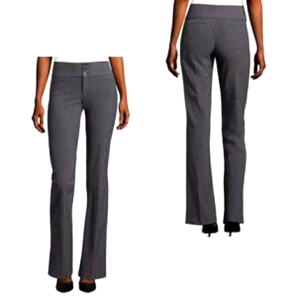 Hollywould Women's Grey Dresspants